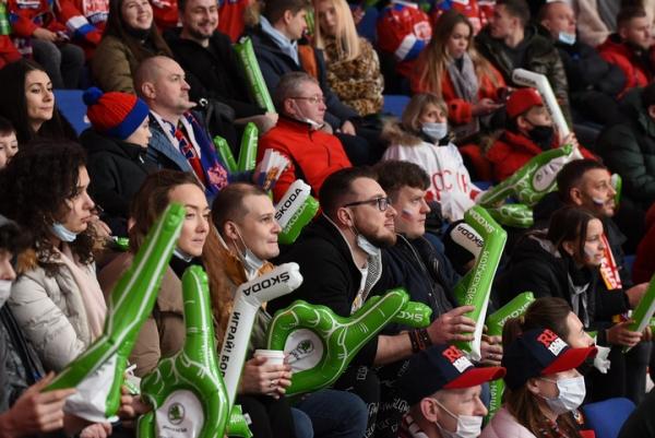 ŠKODA AUTO Россия традиционно выступила официальным партнёром хоккейного турнира Кубок Первого канала 21 декабря 2021